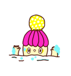 Marshmallow girl's diary（個別スタンプ：9）