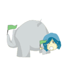 Nookalom ＆ Aomyim（個別スタンプ：3）
