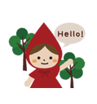 The Little Red Riding Hood（個別スタンプ：1）