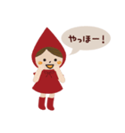 The Little Red Riding Hood（個別スタンプ：7）