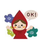 The Little Red Riding Hood（個別スタンプ：19）