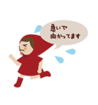 The Little Red Riding Hood（個別スタンプ：21）