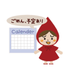 The Little Red Riding Hood（個別スタンプ：28）