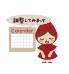 The Little Red Riding Hood（個別スタンプ：29）