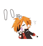 ぼくのとなりに暗黒破壊神がいます。（個別スタンプ：9）