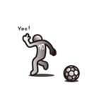 サッカースタンプ LOCO FOOTBALL STICKER（個別スタンプ：3）