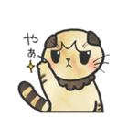 スコティッシュ猫つっこ（個別スタンプ：3）
