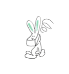 Sunday Rabbits（個別スタンプ：22）