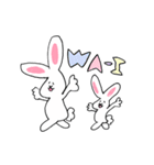 Sunday Rabbits（個別スタンプ：25）