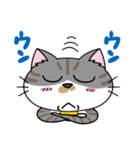 猫のくりんのHappyスタンプ（個別スタンプ：20）