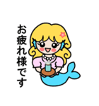 Work of the mermaid（個別スタンプ：36）