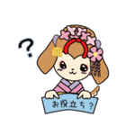 まいこいぬ（個別スタンプ：37）