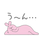 ぐうたらなうさぎ（個別スタンプ：16）