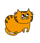 茶トラのねこちゃま。（個別スタンプ：4）