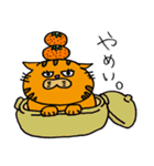 茶トラのねこちゃま。（個別スタンプ：37）