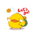 PEDPAO, The happiness duck 3（個別スタンプ：11）