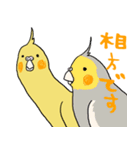 ハリネズミと伸びがちなオカメインコ（個別スタンプ：31）
