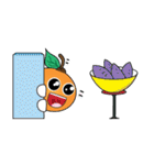 Little Orange Cute（個別スタンプ：21）