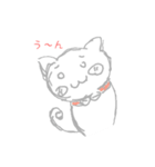 it is a two cats daily sticker.（個別スタンプ：14）