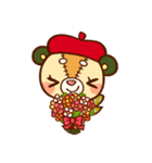ぬいぐるみのくまくま（個別スタンプ：28）
