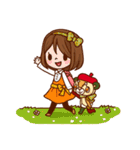 ぬいぐるみのくまくま（個別スタンプ：34）