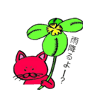 赤猫ゴコロ（個別スタンプ：21）