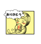 今見て読んでるよ（個別スタンプ：21）