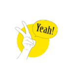 by hand（個別スタンプ：2）
