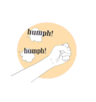 by hand（個別スタンプ：17）