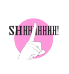 by hand（個別スタンプ：24）