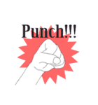 by hand（個別スタンプ：36）