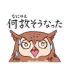 英知の申し子みみずくさん（個別スタンプ：20）