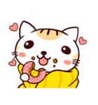 たおるねこ2（個別スタンプ：9）