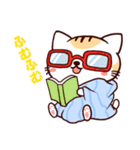 たおるねこ2（個別スタンプ：13）