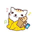 たおるねこ2（個別スタンプ：15）