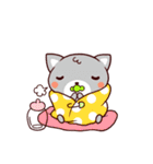 たおるねこ2（個別スタンプ：40）