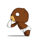 Muffin Kuma2(baby) : Bear chocolate.（個別スタンプ：14）