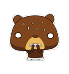 Muffin Kuma2(baby) : Bear chocolate.（個別スタンプ：20）