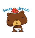 Muffin Kuma2(baby) : Bear chocolate.（個別スタンプ：33）