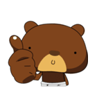 Muffin Kuma2(baby) : Bear chocolate.（個別スタンプ：34）