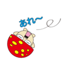 丸顔くん きのこくん 日本語バージョン2（個別スタンプ：22）