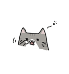 ぽちゃ猫サポーター生活（個別スタンプ：4）