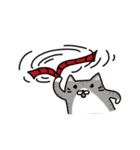 ぽちゃ猫サポーター生活（個別スタンプ：27）