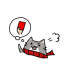 ぽちゃ猫サポーター生活（個別スタンプ：34）