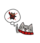 ぽちゃ猫サポーター生活（個別スタンプ：35）