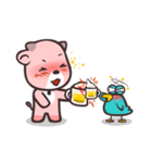 Moey ＆ Garmi（個別スタンプ：28）