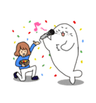 どうぶつなかのじょ（個別スタンプ：16）