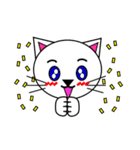 3匹のこねこ 1（文字なし)シロ・トラ・クロ（個別スタンプ：11）