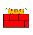 3匹のこねこ 1（文字なし)シロ・トラ・クロ（個別スタンプ：20）