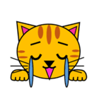3匹のこねこ 1（文字なし)シロ・トラ・クロ（個別スタンプ：26）